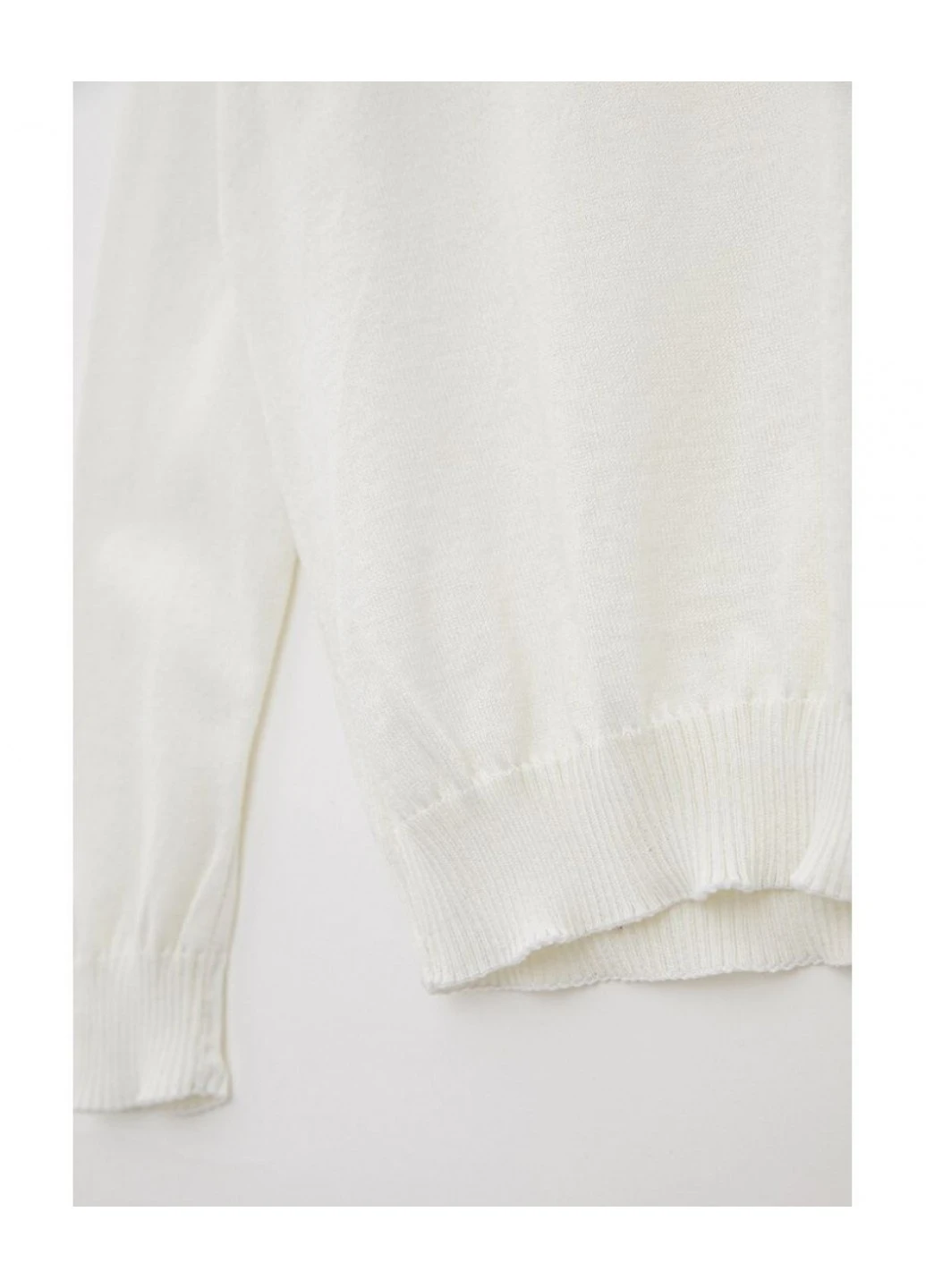 Гольф базовий для дівчинки молочний 116-122 Art Knit 025308 (258965206)