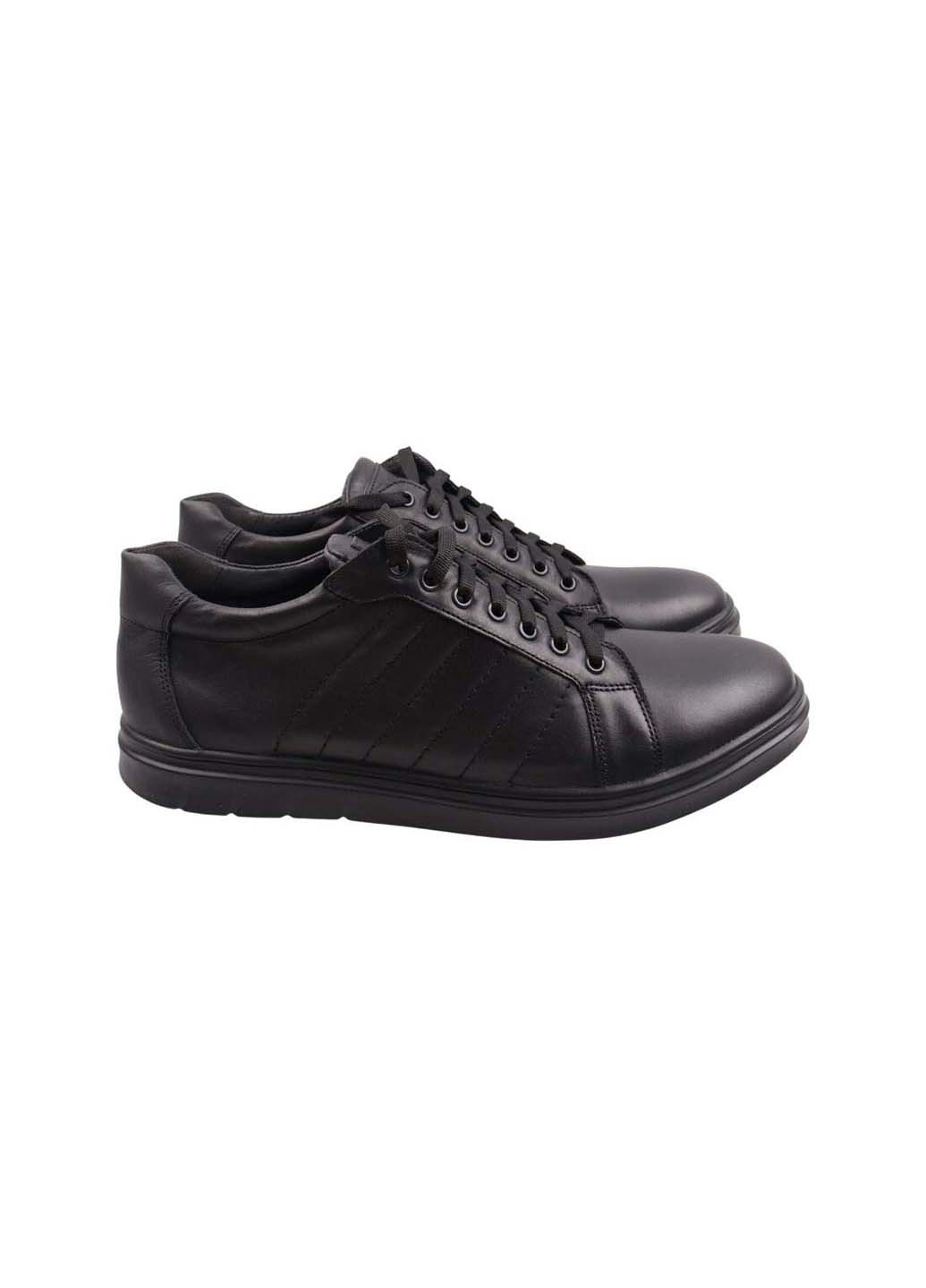 Черные кеды Maxus Shoes 118-23DTCP