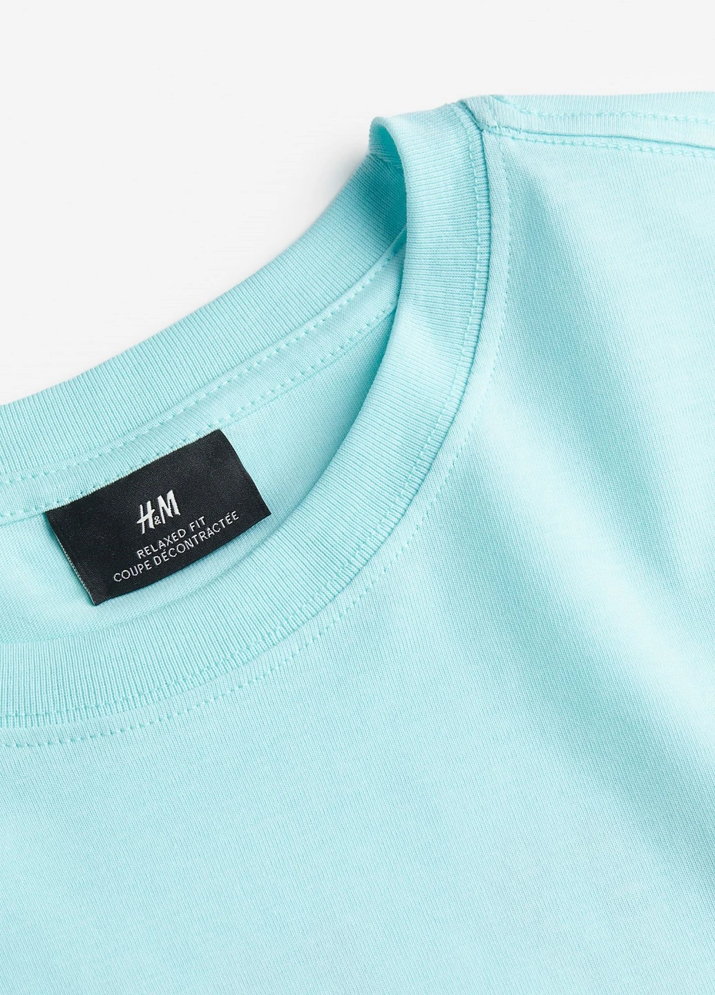 Бирюзовая футболка H&M