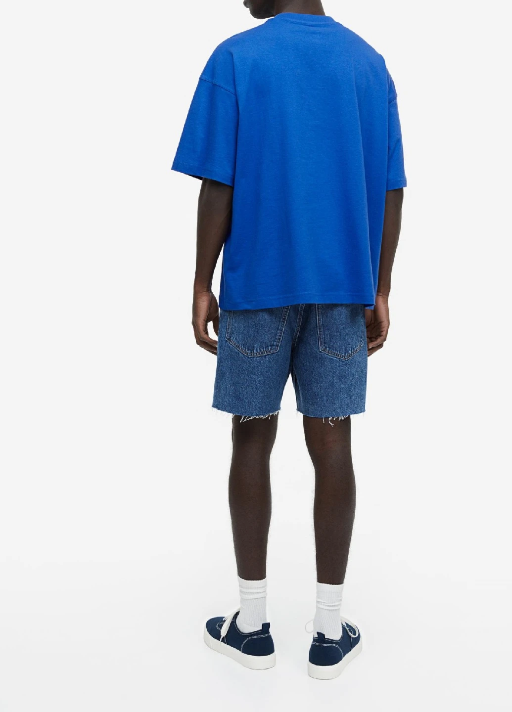 Синяя футболка H&M