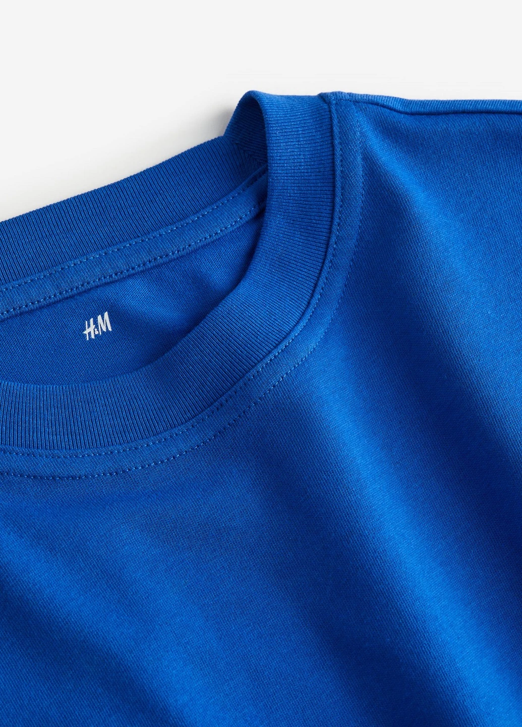 Синяя футболка H&M