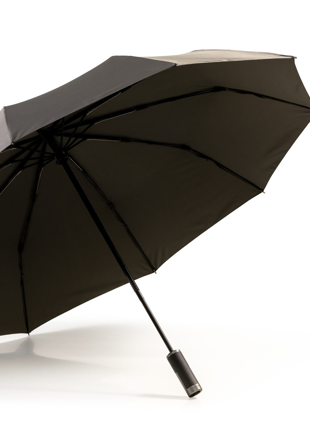 Зонт Ring складной 10-ти спицевый, полный автомат 115см серый Krago (258994527)