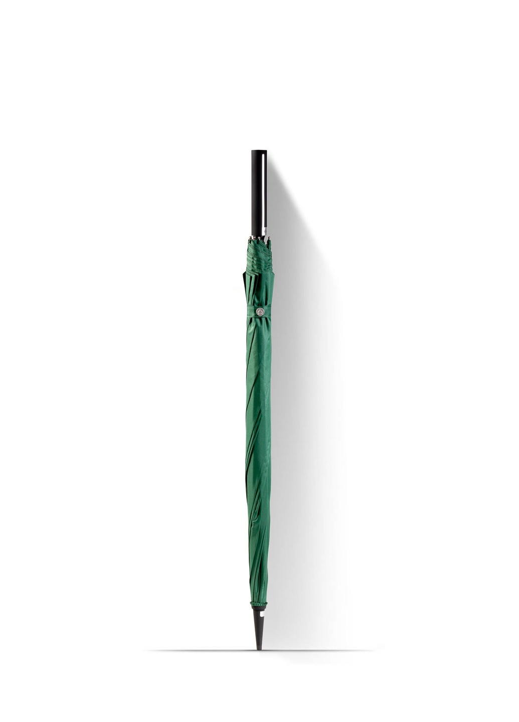 Зонт трость 10-ти спицевый с прорезиненной ручкой Soft Touch зеленый Krago (258994526)