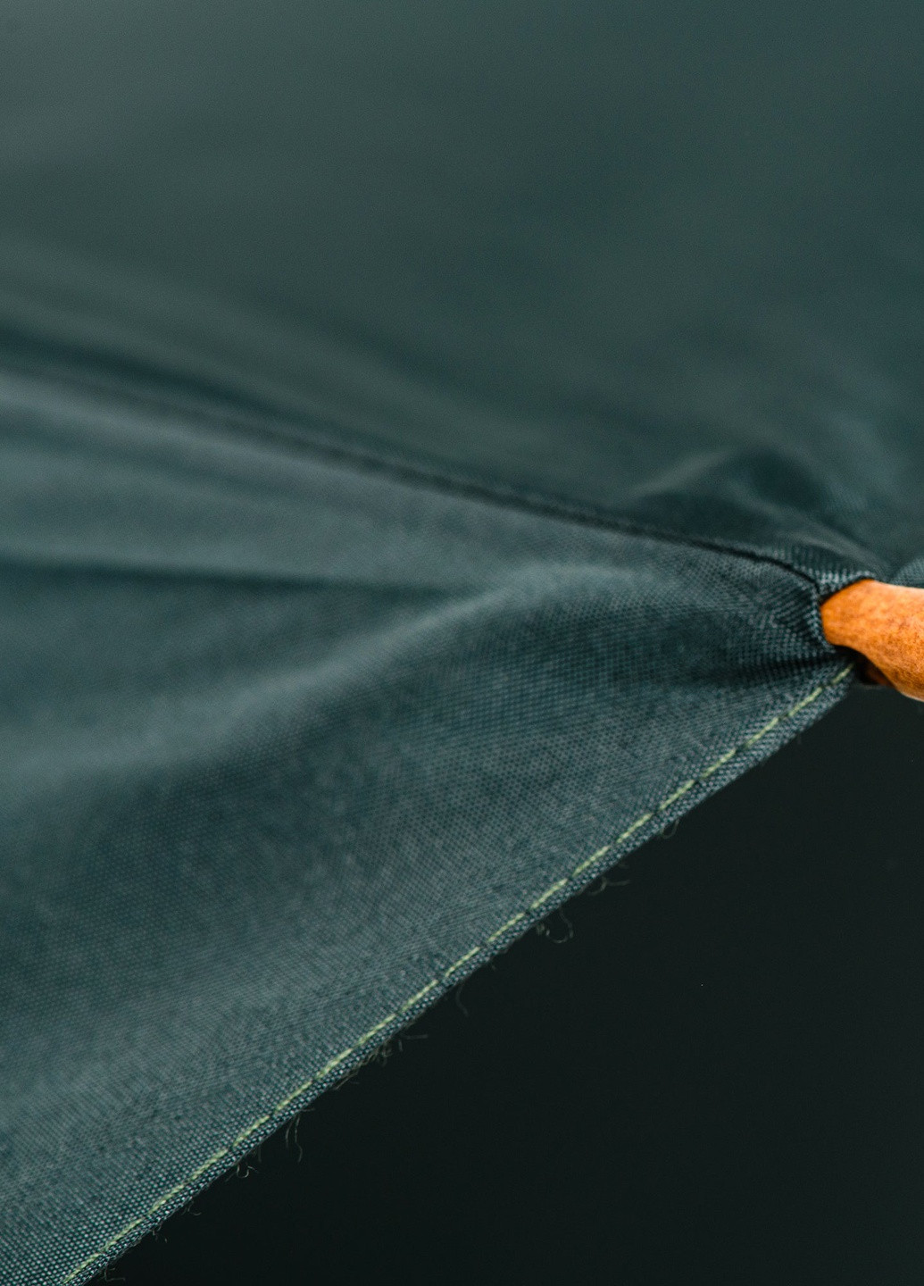 Зелена} парасолька тростина з дерев'яною ручкою j wooden green Krago (258994519)