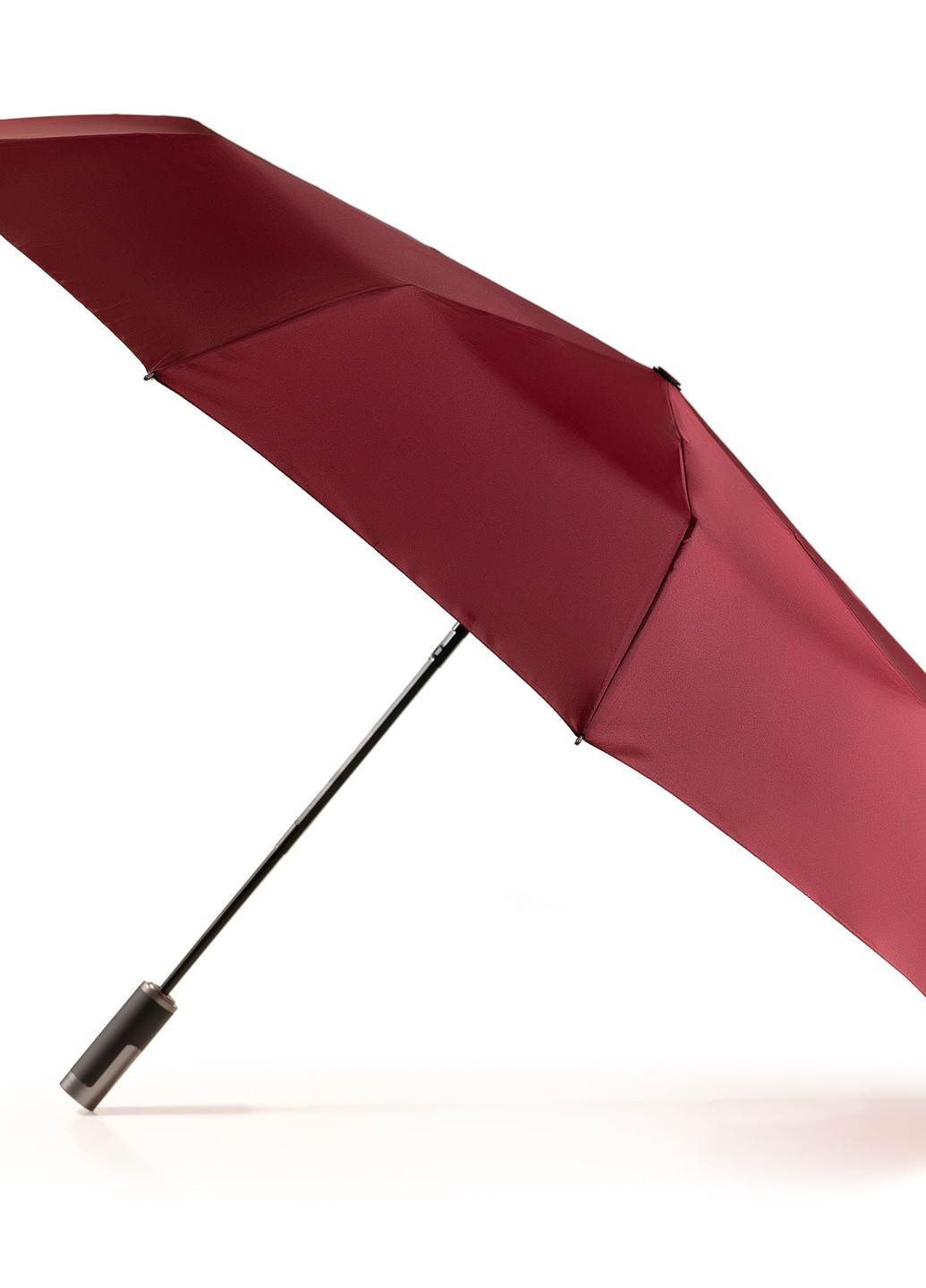 Зонт Ring складной 10-ти спицевый, полный автомат 115см бордовый Krago (258994512)