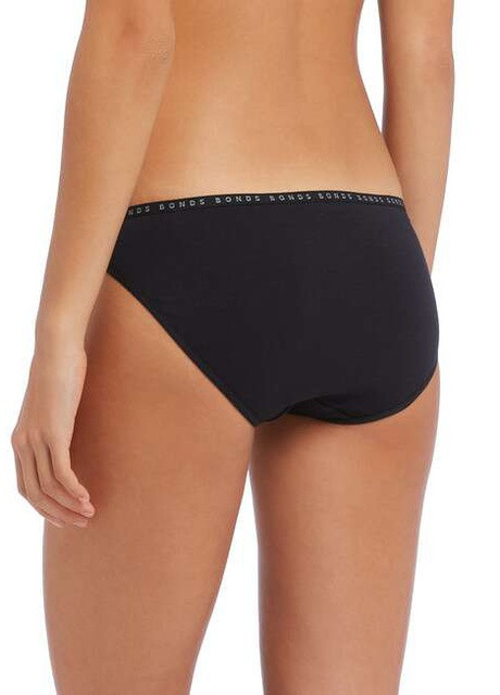 Черный демисезонный комплект трусики (3 од.) Bonds