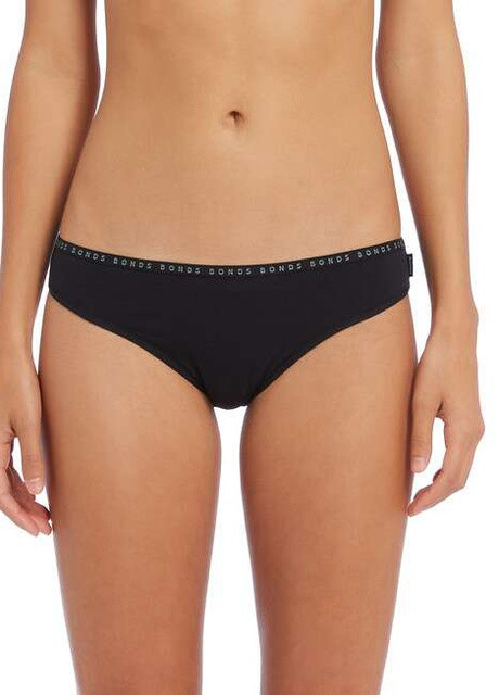 Черный демисезонный комплект трусики (3 од.) Bonds