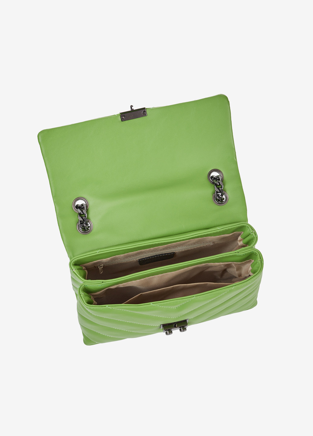 Сумка женская кожаная на цепочках кросс-боди средняя Сrossbody Nappa Regina Notte (259013836)