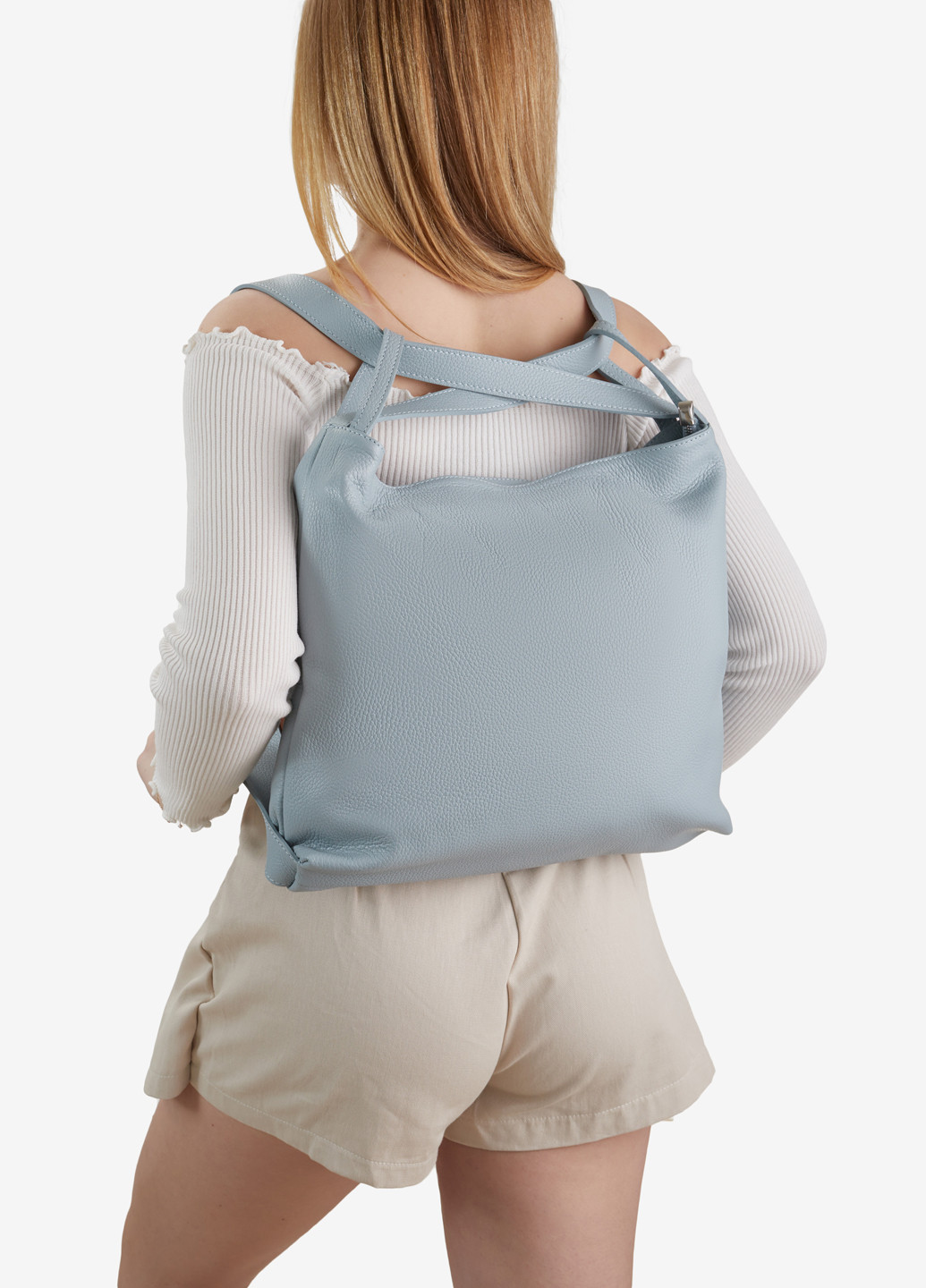 Сумка-рюкзак жіноча шкіряна шоппер велика Shopper Regina Notte (259013849)