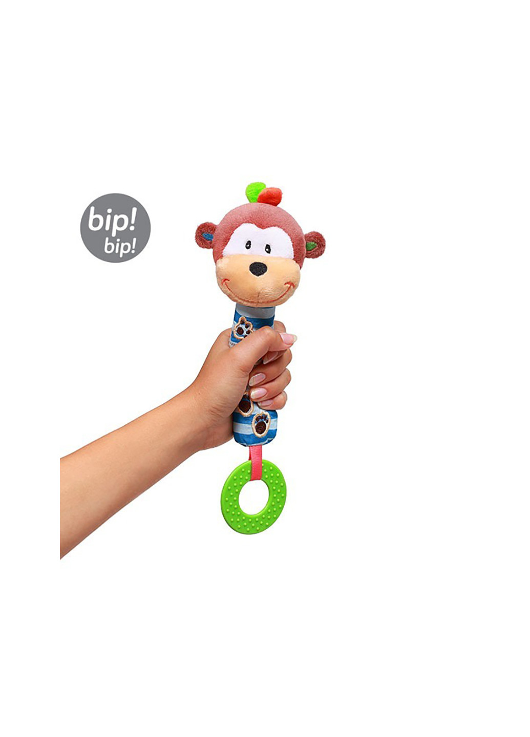 Іграшка з пищалкою Мавпеня Георгій 619 Baby Ono (259014328)