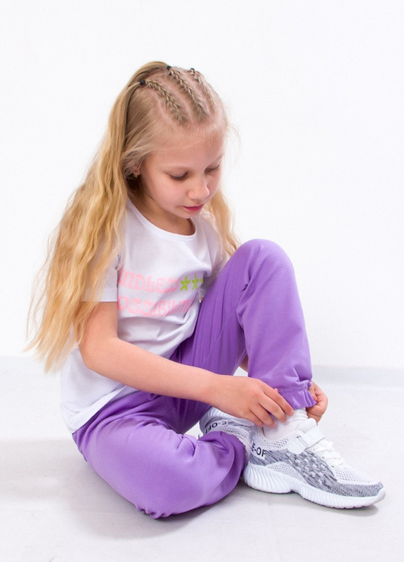 Штани для дівчинки Фіолетовий Носи Своє (6155-057-5-v154) Носи своє (259016190)