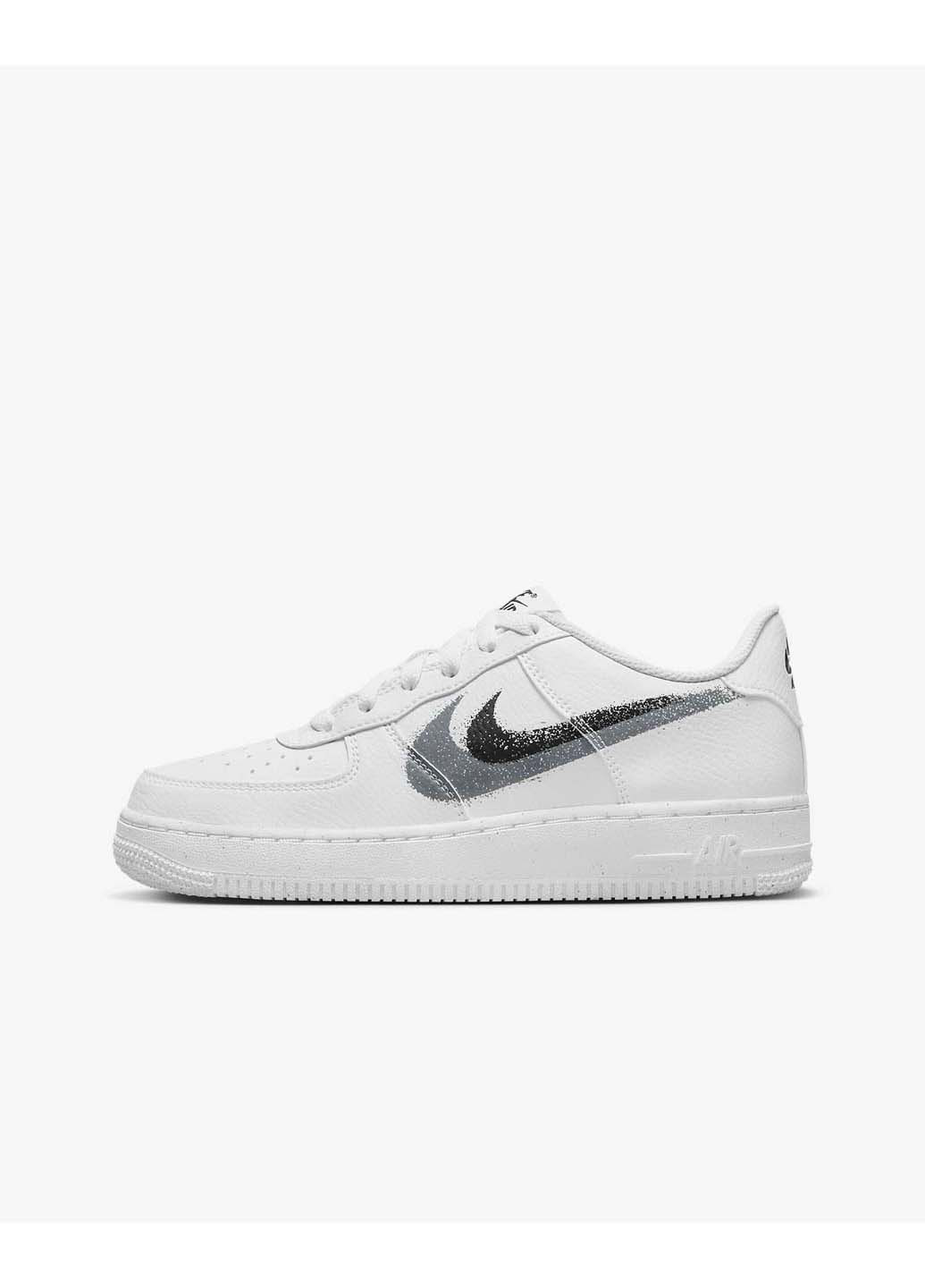 Белые демисезонные кроссовки air force 1 gs Nike