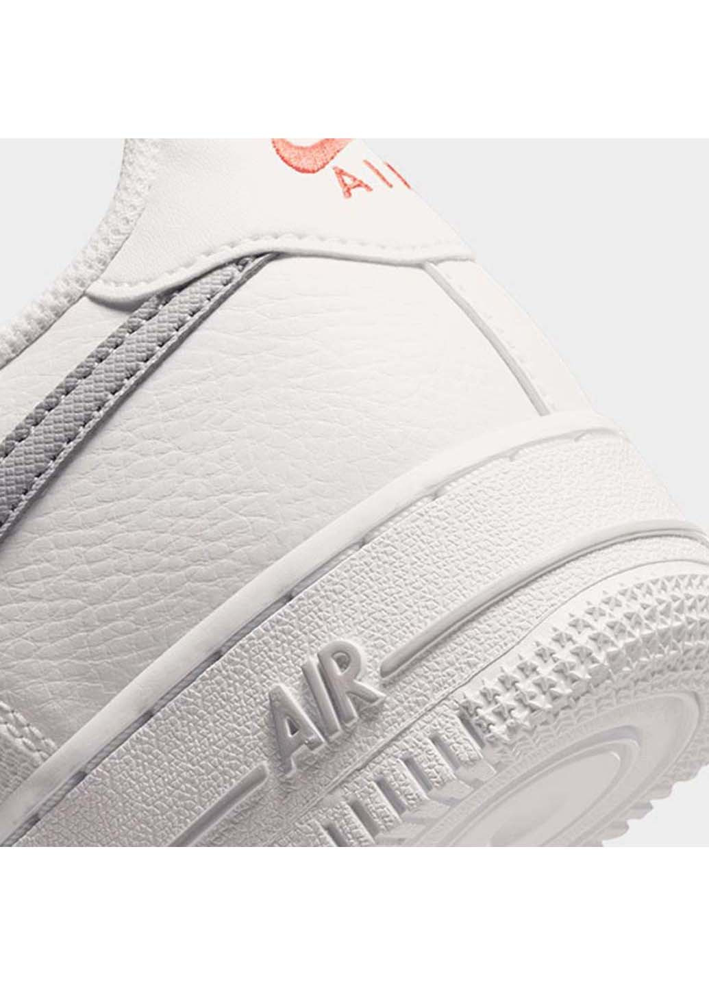 Белые демисезонные кроссовки air force 1 low gs Nike