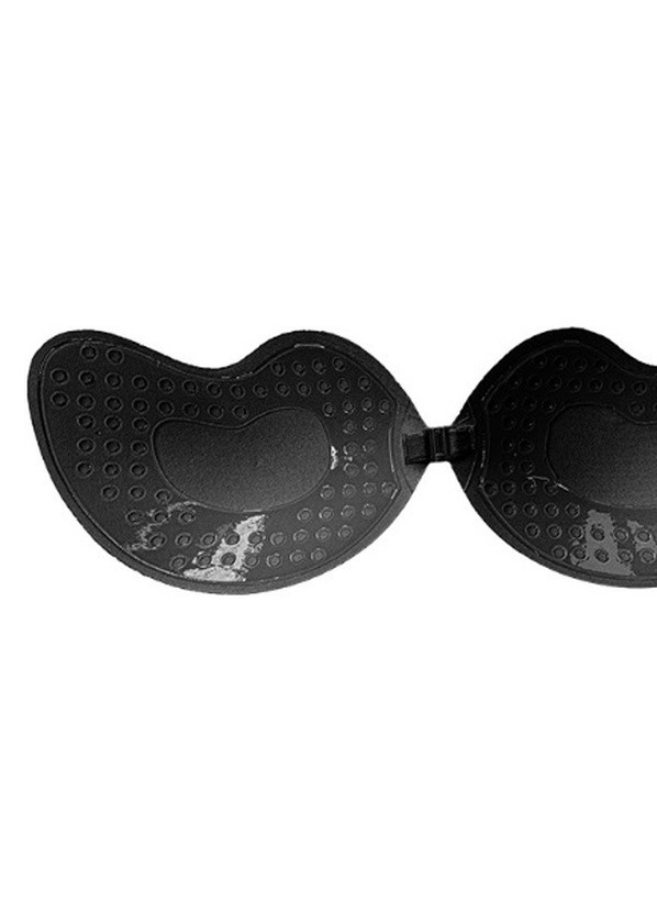 Чёрный бюстгальтер-неведимка bra 10102 b черный Fashion