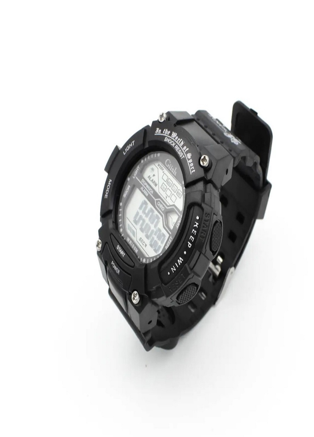 Універсальний водонепроникний наручний годинник з компасом Giish TR Чорний VTech (259036309)