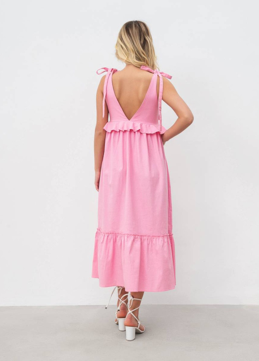 Рожева повсякденний сукня romashka Ромашка однотонна