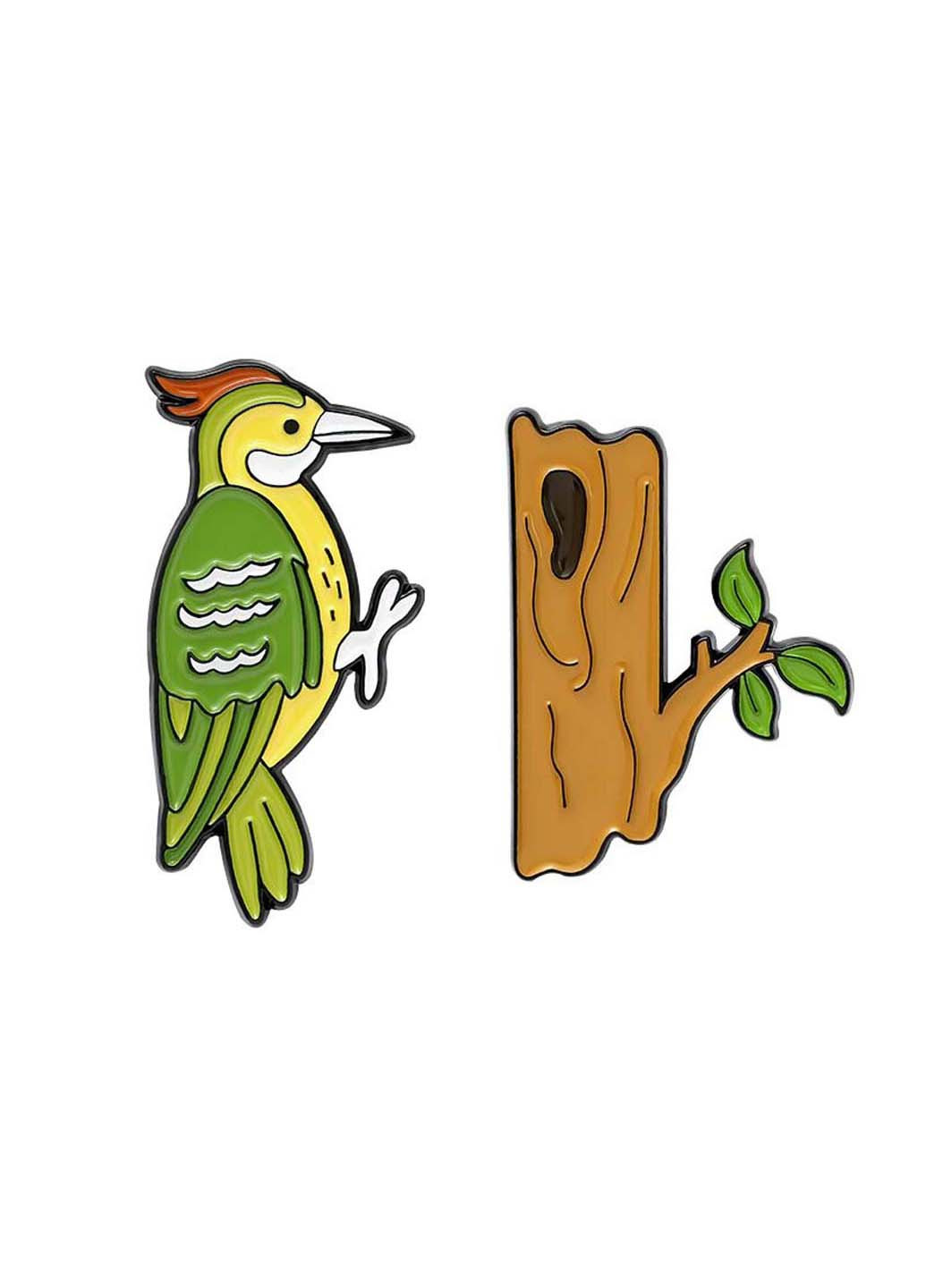 Набір іконок Дятел і Дерево. Broshe (259055500)