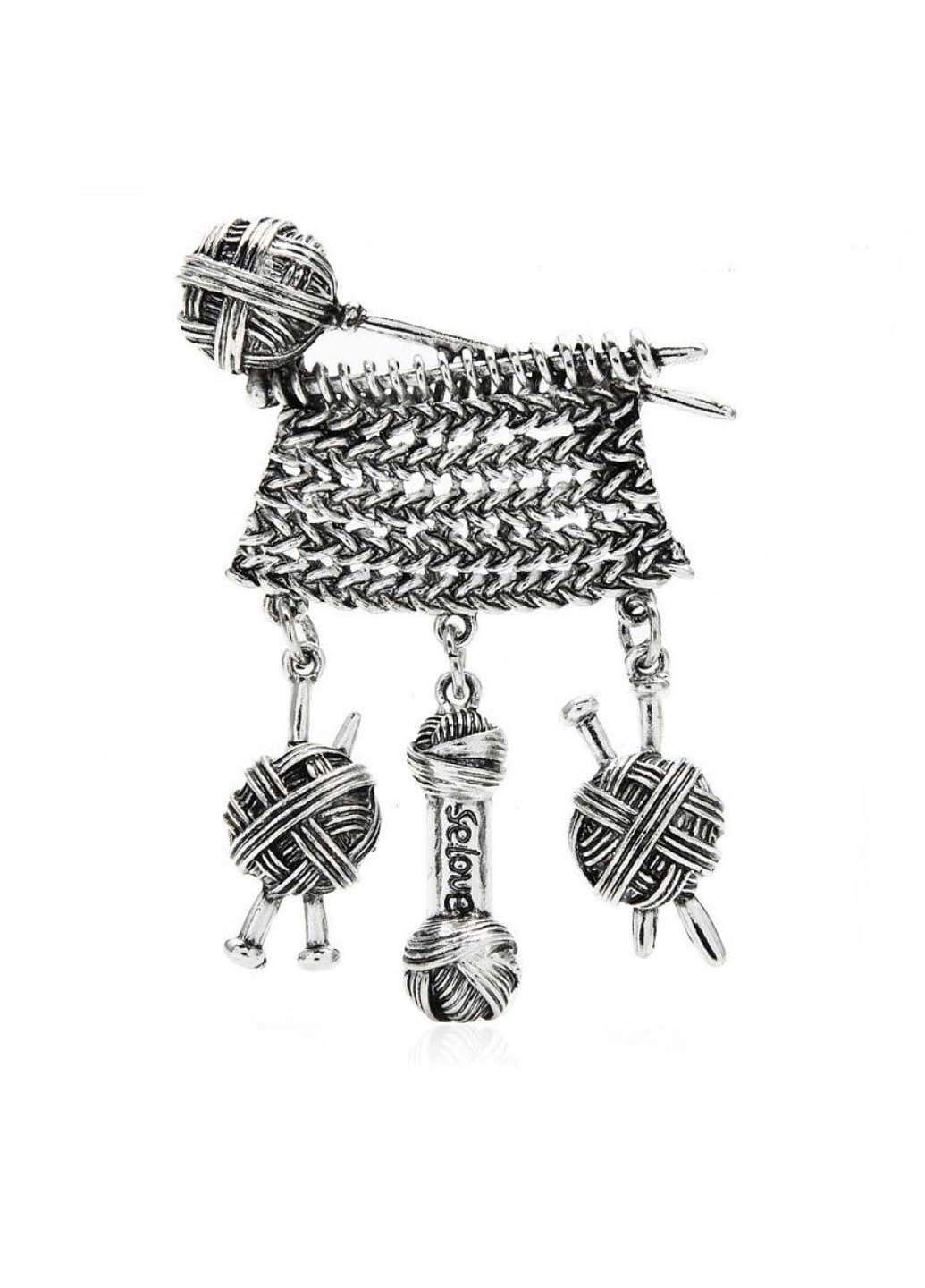 Брошка В'язання Спиці та пряжа Broshe (259055776)