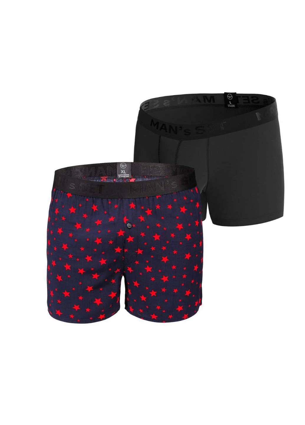 Комплект трусов MIX Intimate/ Shorts Black Series 2шт MAN's SET (259055187)
