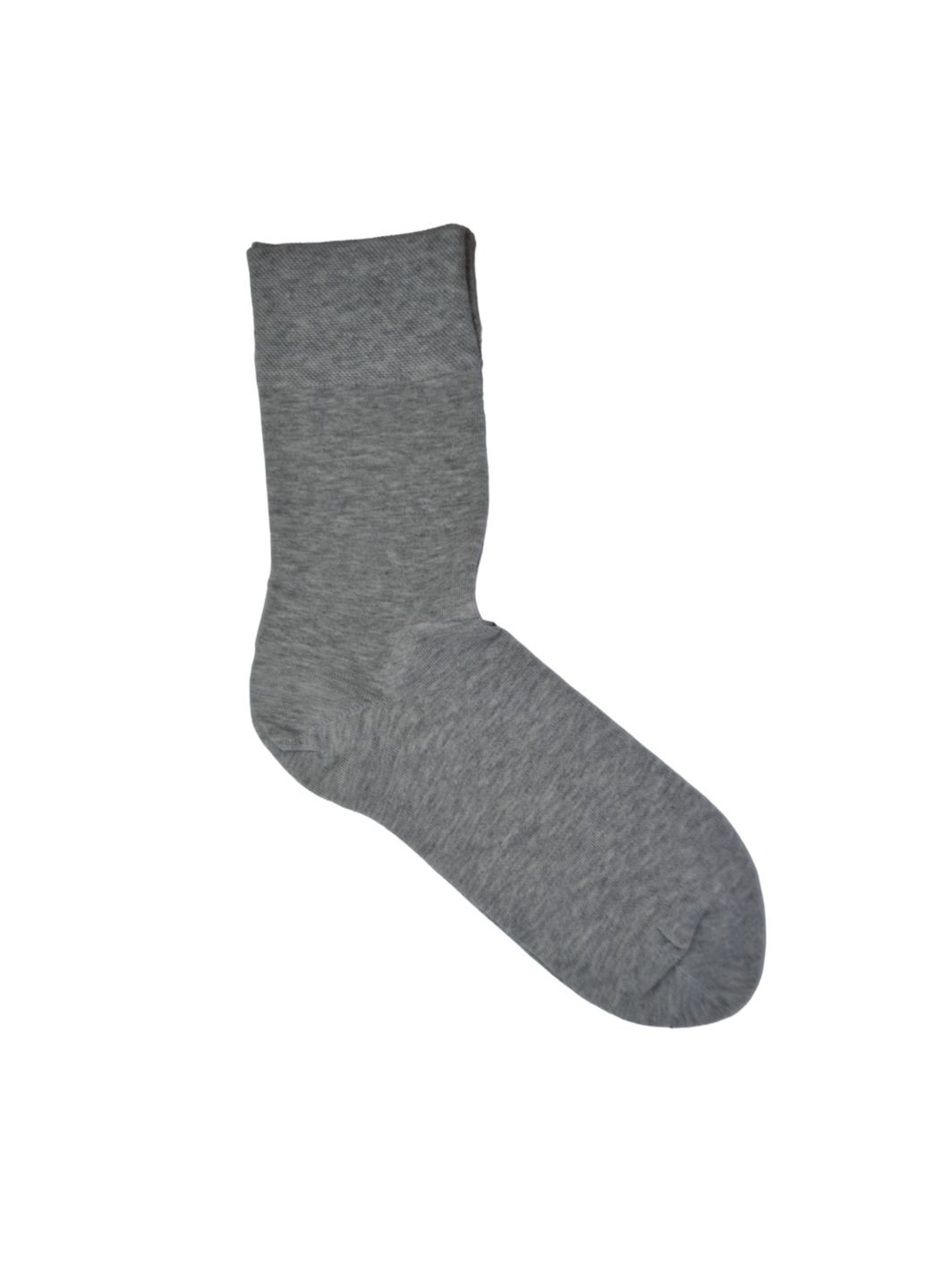 Серые ntf шкарпетки чол. (середньої довжини), р.39-42, light grey melange. набір (3 шт.) MZ однотонные (259038656)