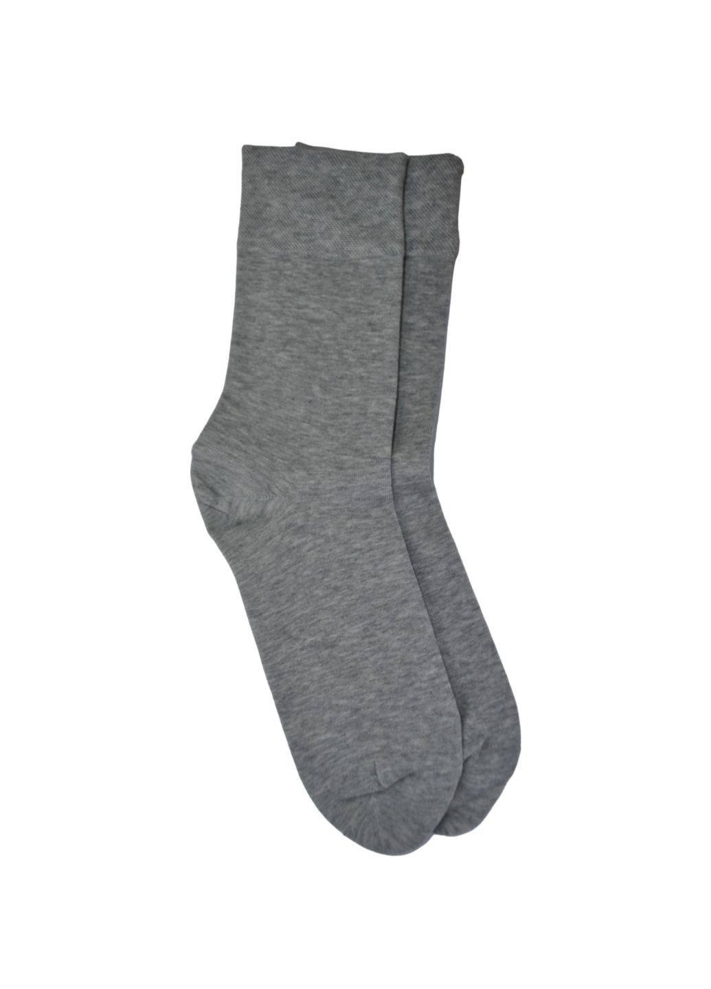 Серые ntf шкарпетки чол. (середньої довжини), р.39-42, light grey melange. набір (3 шт.) MZ однотонные (259038656)