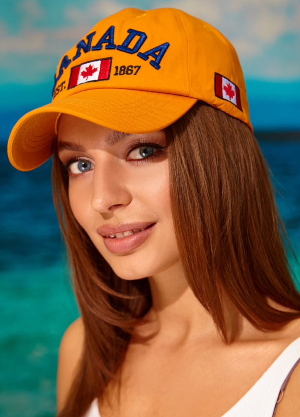Женская кепка «Canada» Braxton (259094184)