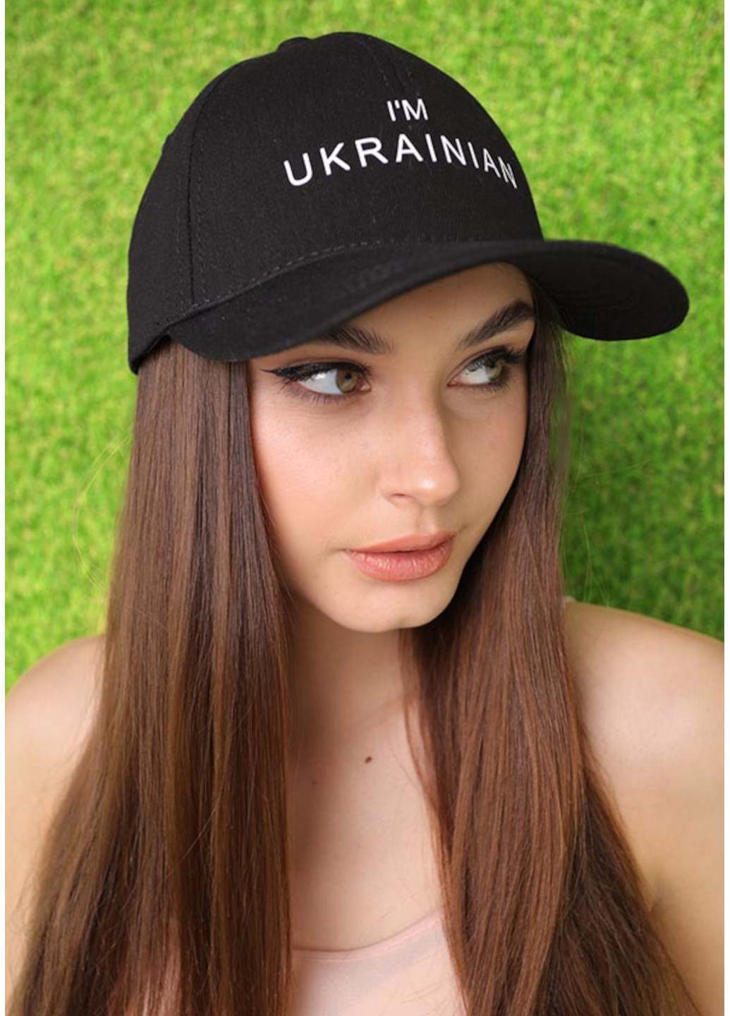 Жіноча бейсболка "I`m Ukrainian" Braxton (259094216)