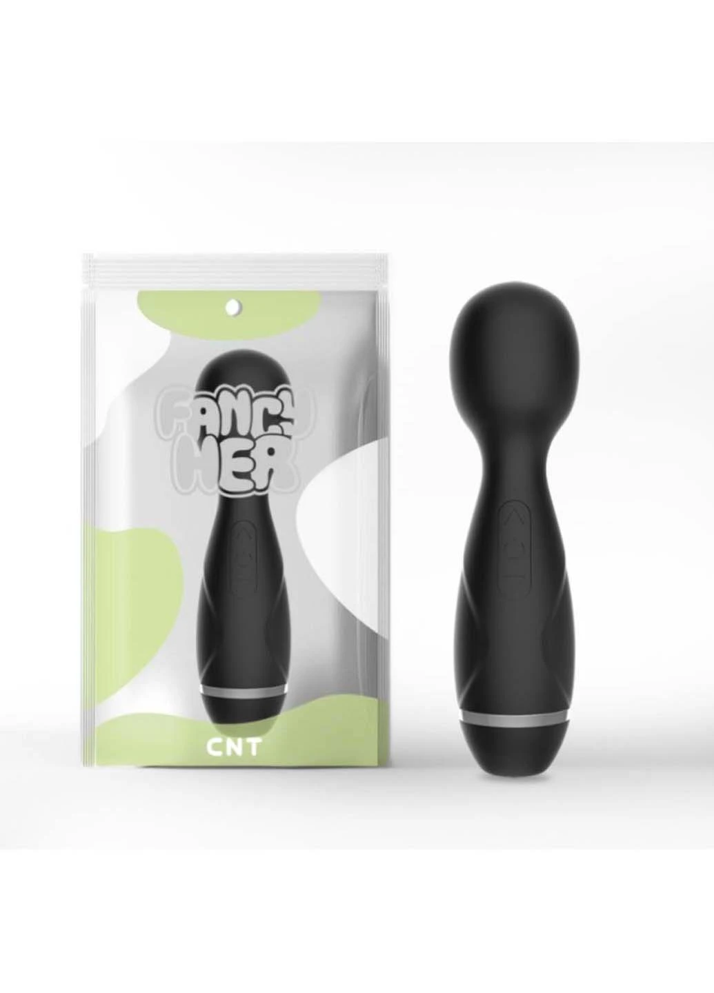 Вібростимулятор кліторальний Intimate Dual Pleasure Wand Black CNT (259109982)