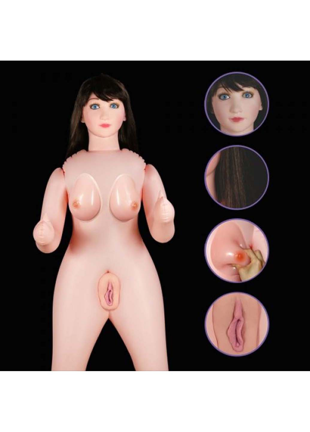 Силиконовая секс-кукла брюнетка Boobie Super Love Doll Брюнетка Lovetoy (259110135)