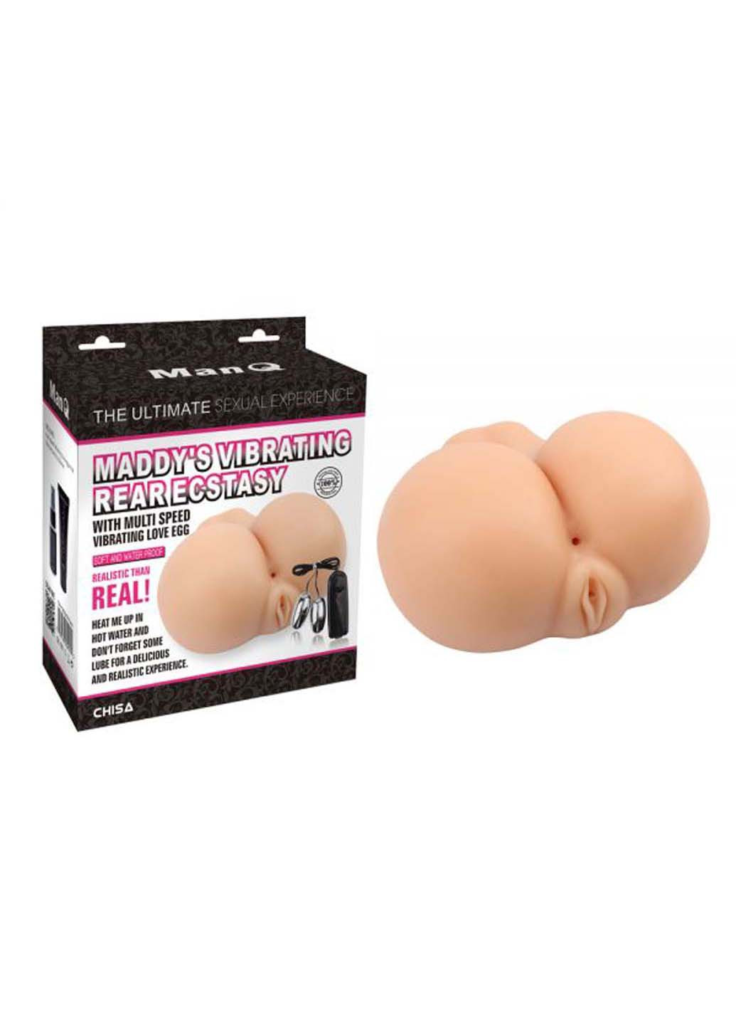 Мастурбатор вагина с попкой Maddys Vibrating Rear Ecstasy Chisa (259110097)