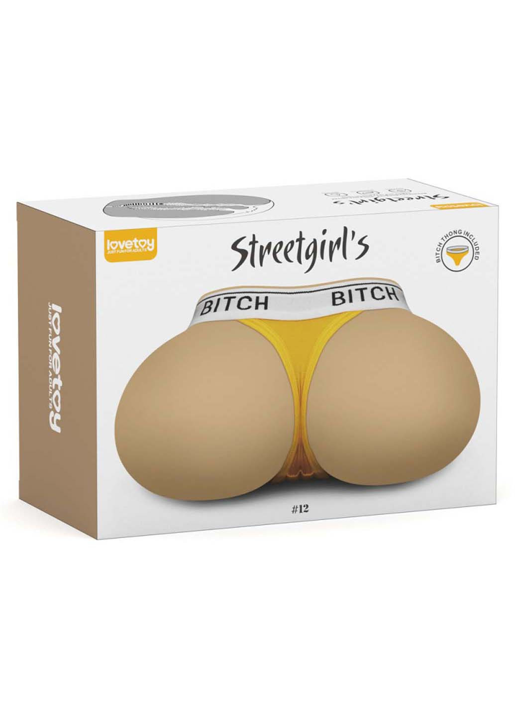 Реалистичный мастурбатор вагина с анусом Streetgirls №12 Lovetoy (259110137)