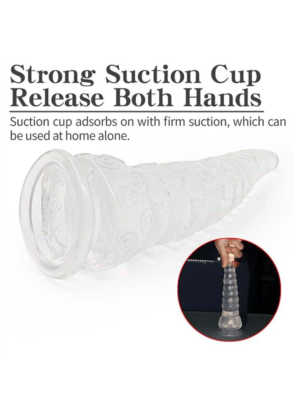 Анальний стимулятор у вигляді восьминога щупалець Octopus Tentacle Anal Plug Large Bdsm4u (259110152)
