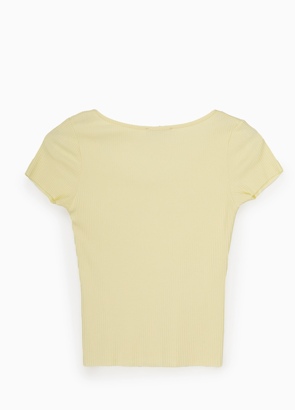 Желтая летняя футболка Dont Fashion ( By Arslan )