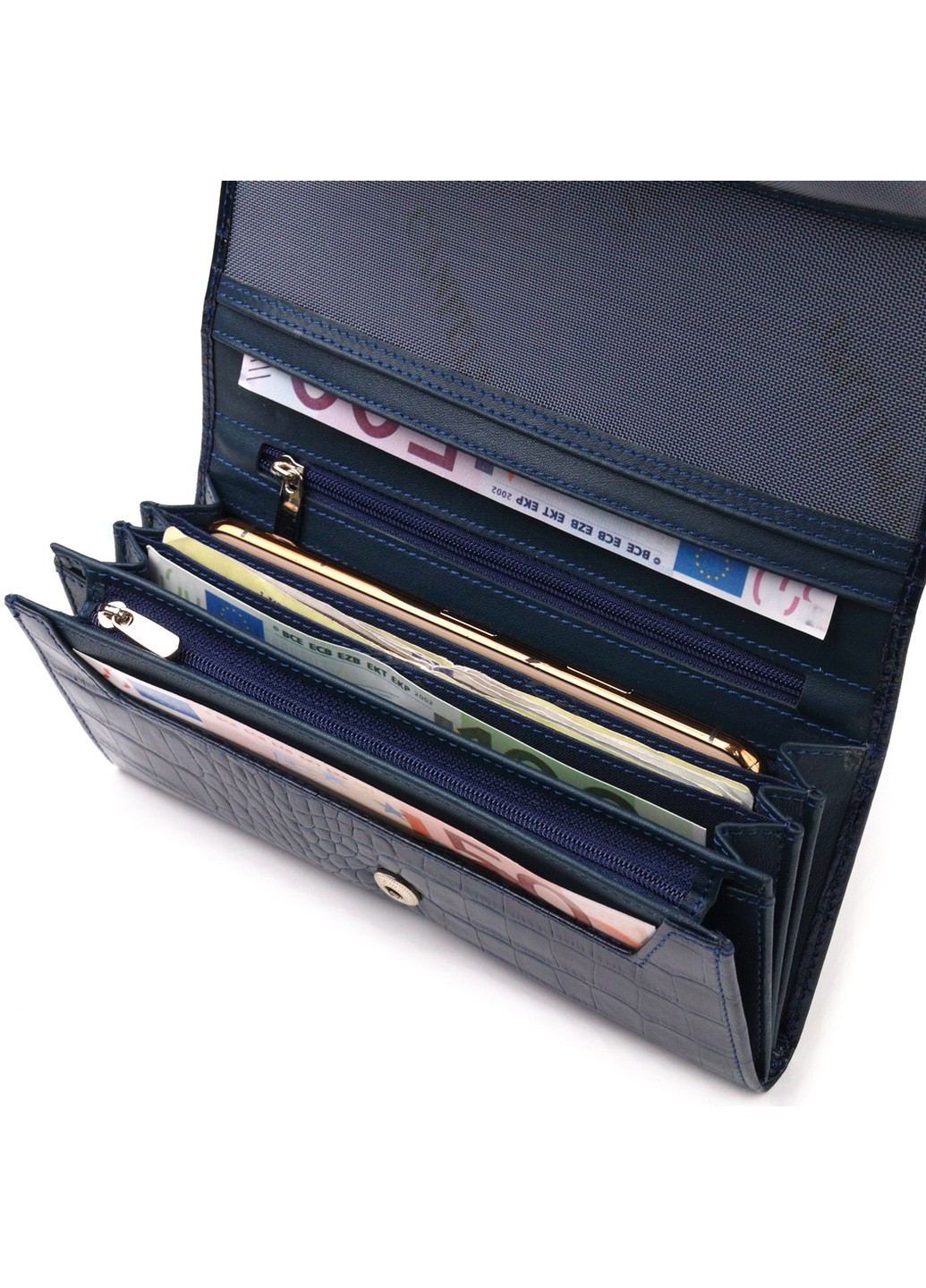 Гаманець шкіряний жіночий 19,2 х10, 2х2, 5 см Canpellini (259091587)