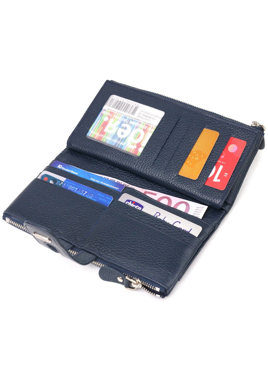 Кошелек кожаный женский 19х9,5х1,5 см Canpellini (259090565)