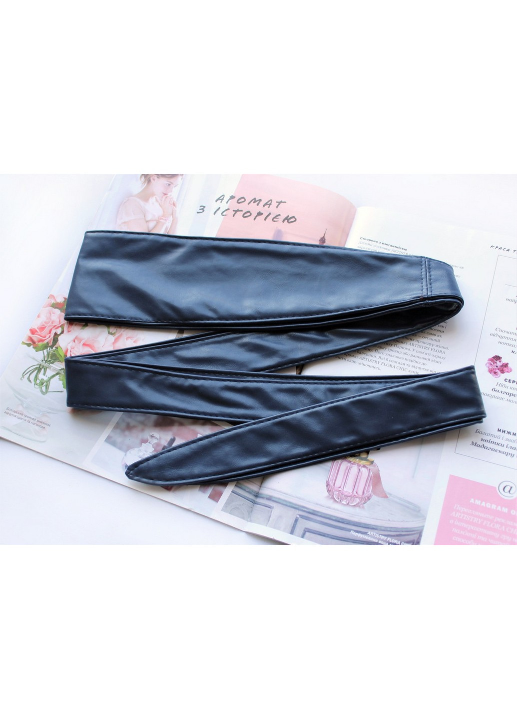 Женский пояс кушак 216х6,5 см LeathART (259092973)