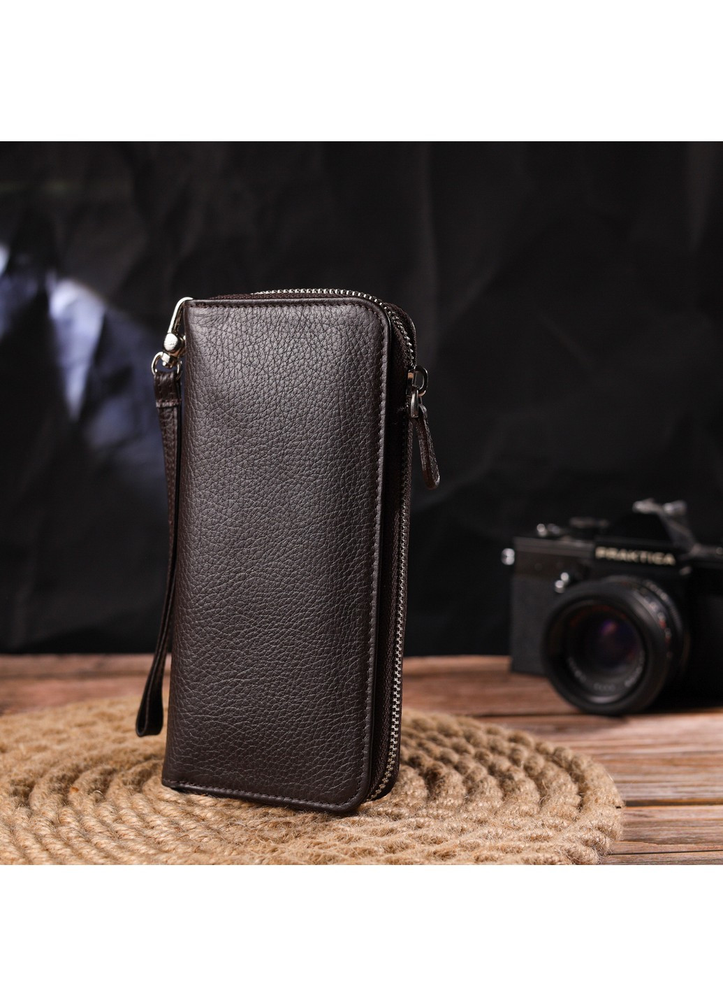 Гаманець шкіряний жіночий 19х9, 5х2, 5 см Canpellini (259090537)