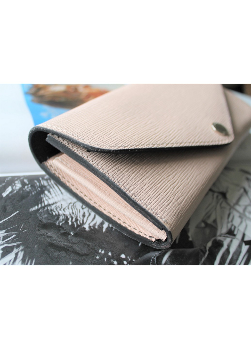 Кожаный женский кошелек ручной работы 20х10х3 см LeathART (259090882)