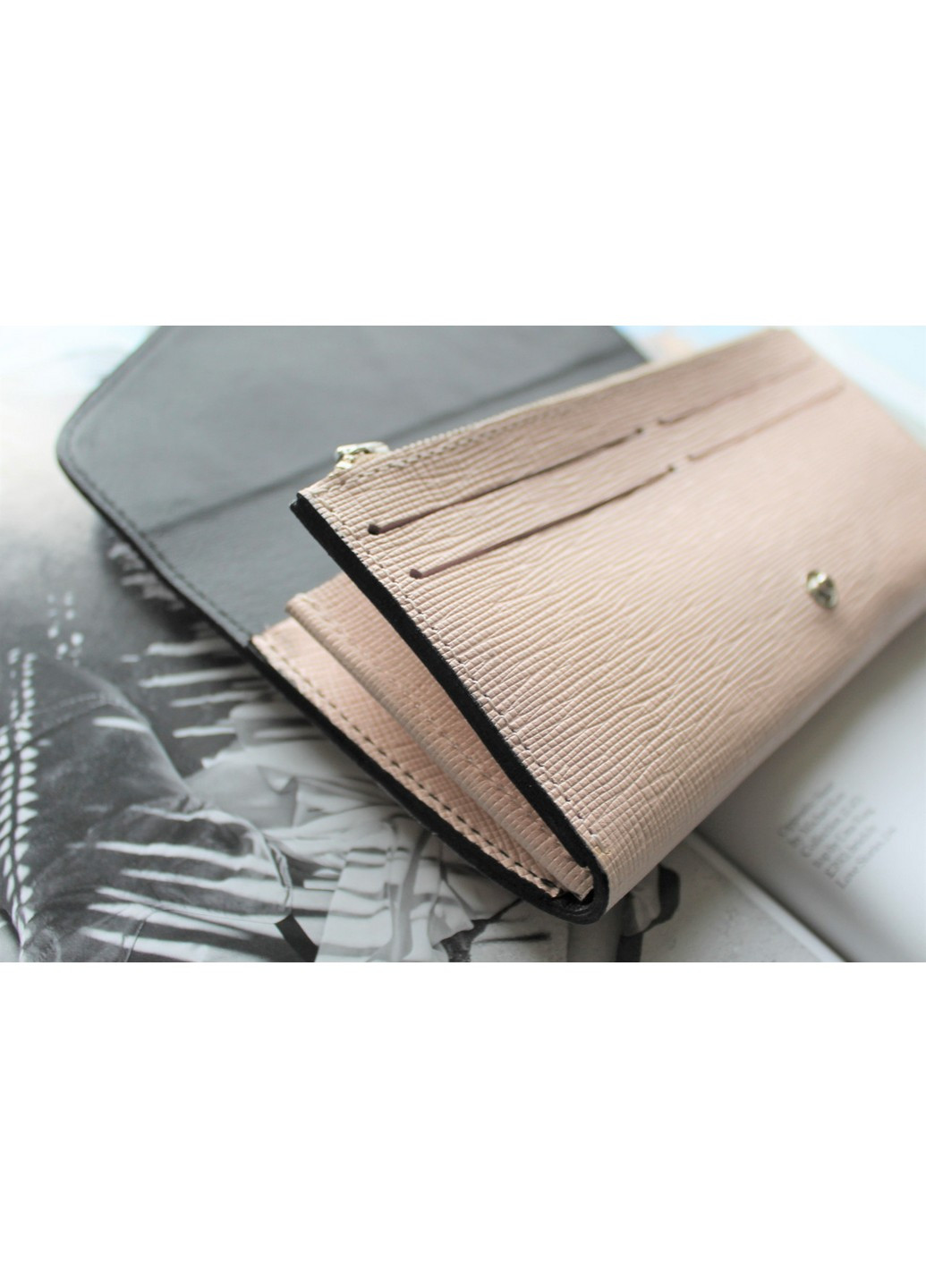 Кожаный женский кошелек ручной работы 20х10х3 см LeathART (259090882)