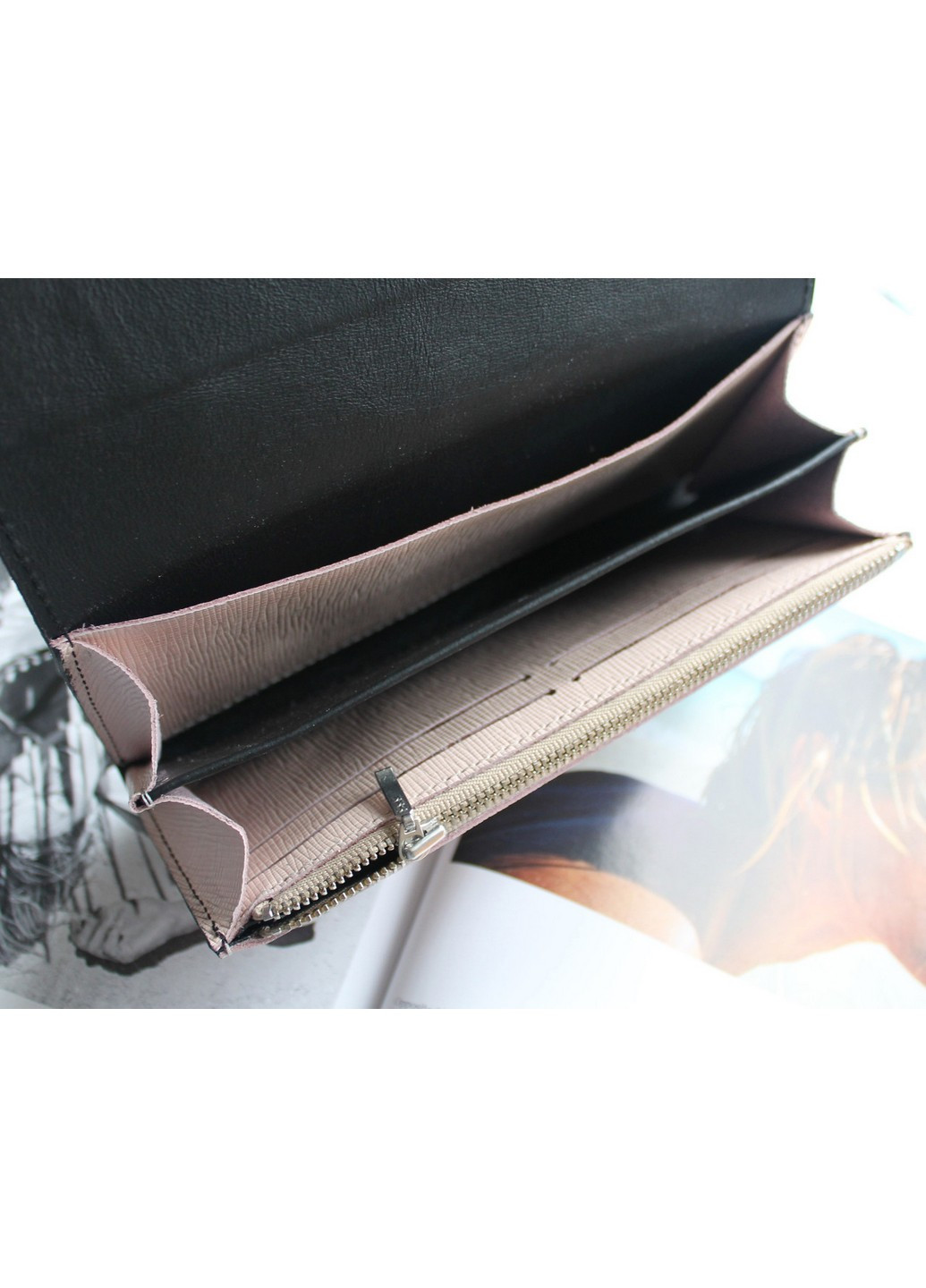 Кожаный женский кошелек ручной работы 20х10х3 см LeathART (259090882)