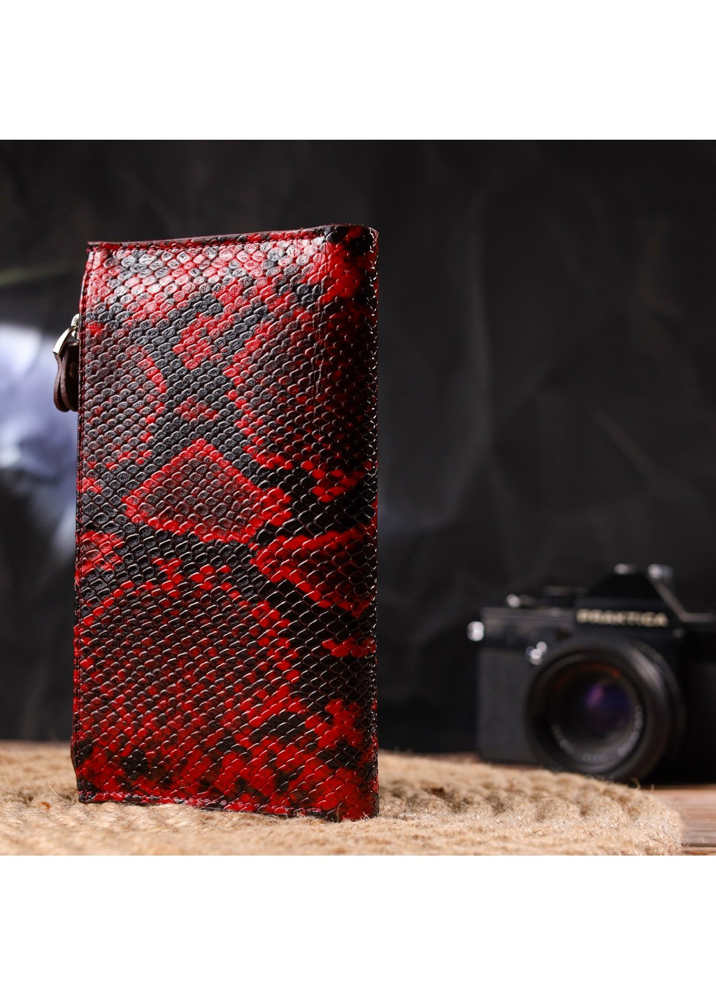 Кошелек кожаный женский 10х18,7х2 см Canpellini (259091551)