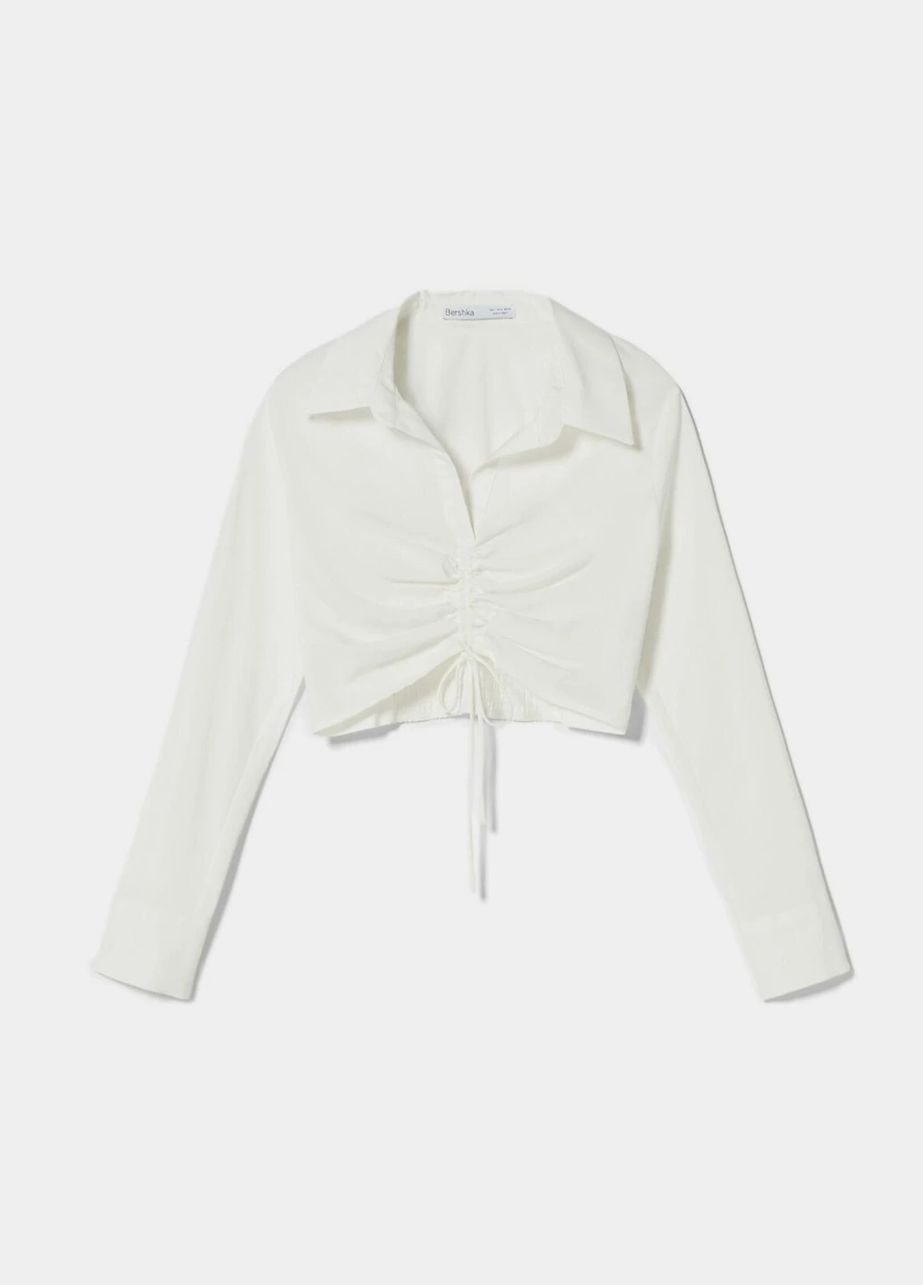 Белая рубашка Bershka