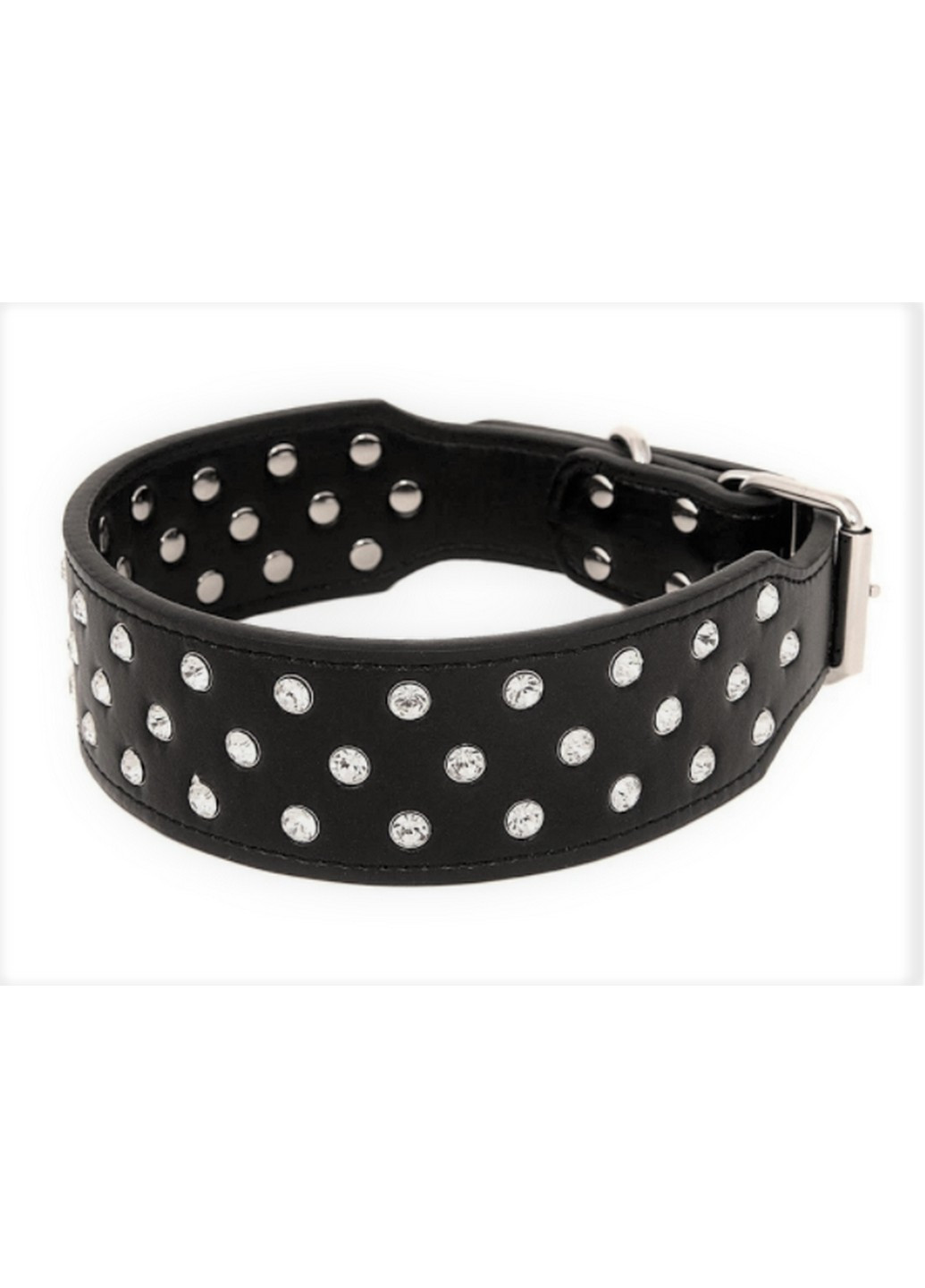 Нашийник з натуральної шкіри M(30-44 см) Lockdog (259090943)