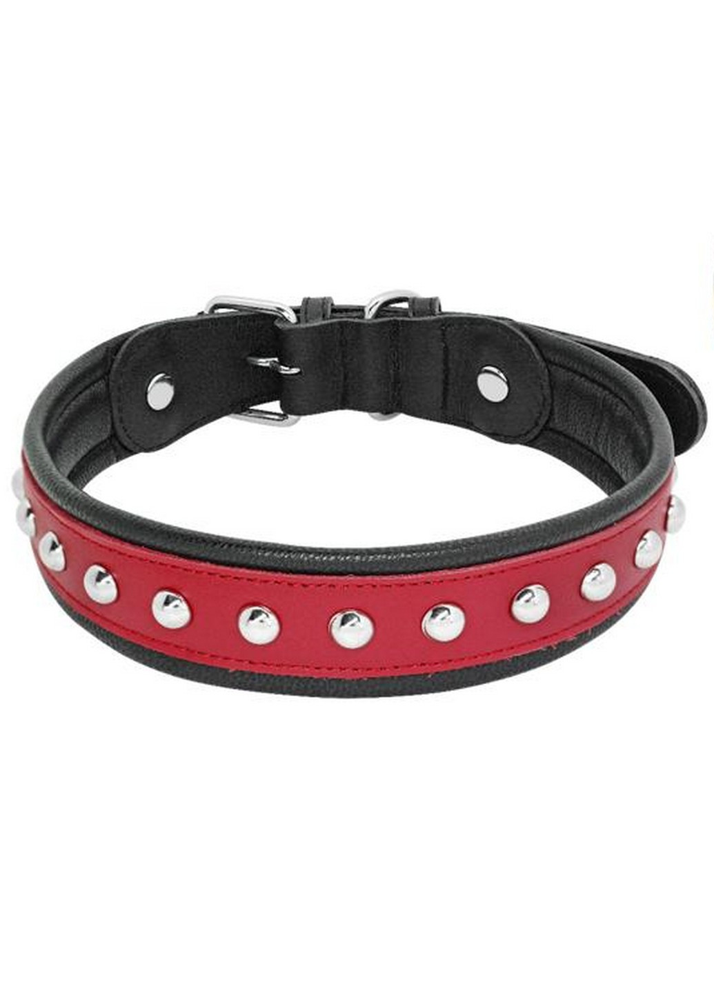 Шкіряний нашийник для собаки L(45-55 см) Lockdog (259090963)