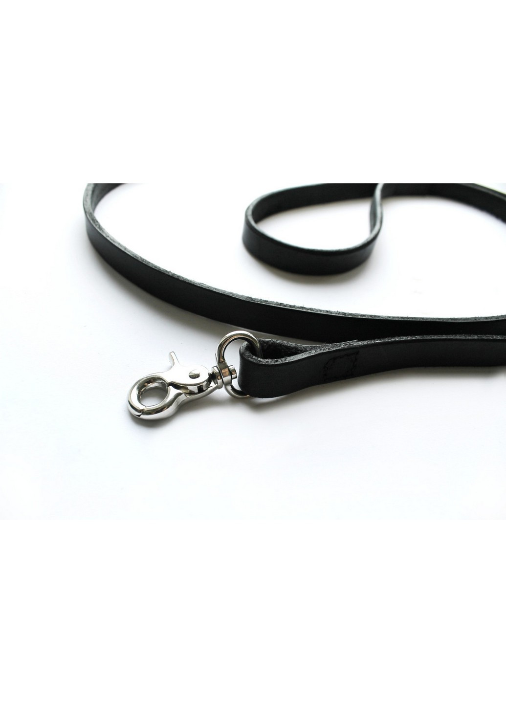 Шкіряний повідець для собаки 200х1,5 см Lockdog (259090934)