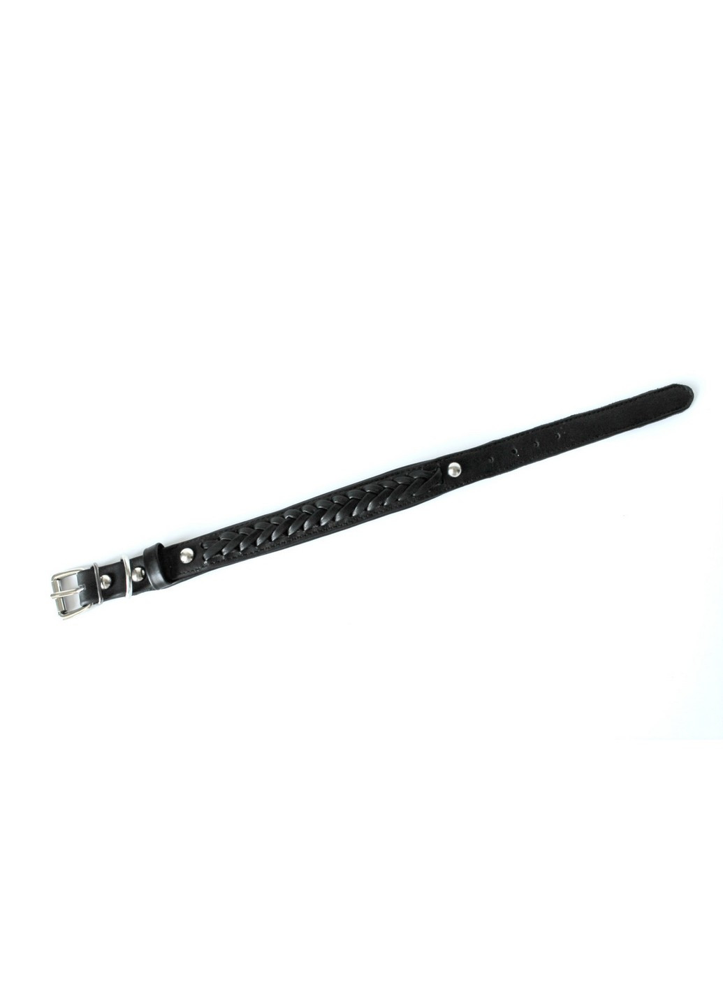 Шкіряний нашийник для собак XL(56-70 см) Lockdog (259092076)