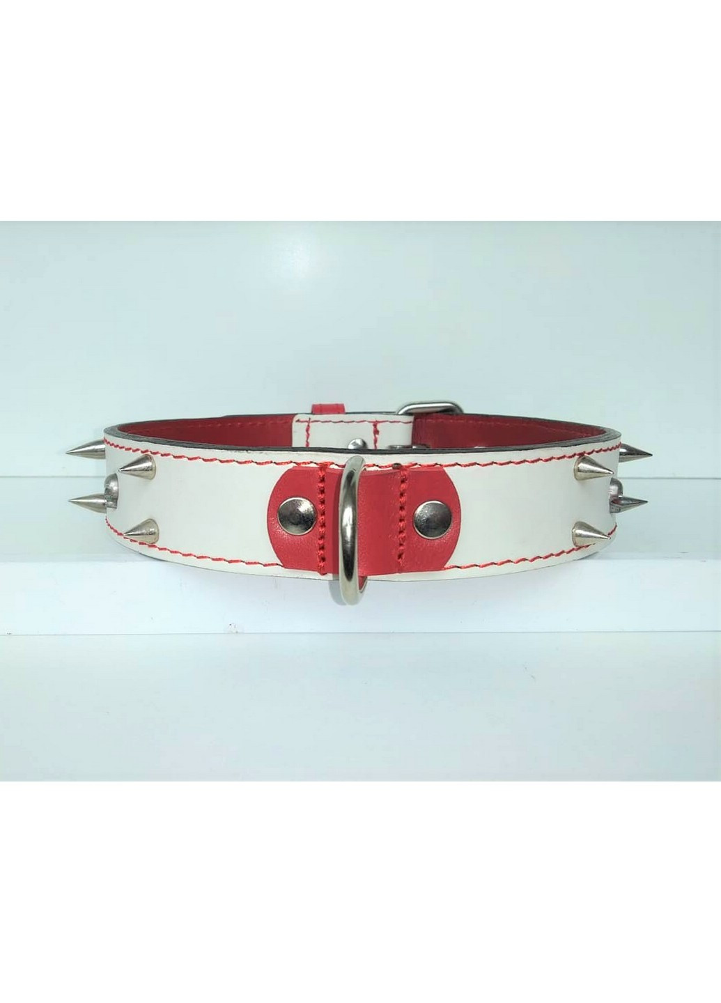 Шкіряний нашийник для собак S(16-29 см) Lockdog (259093052)