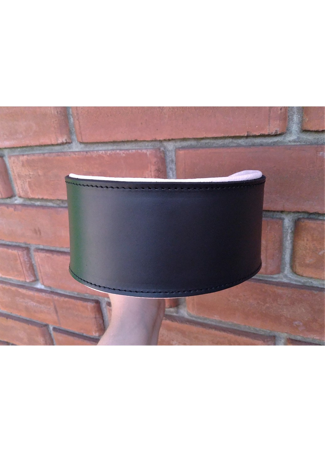 Широкий кожаный ошейник XL(56-70 см) Lockdog (259093074)