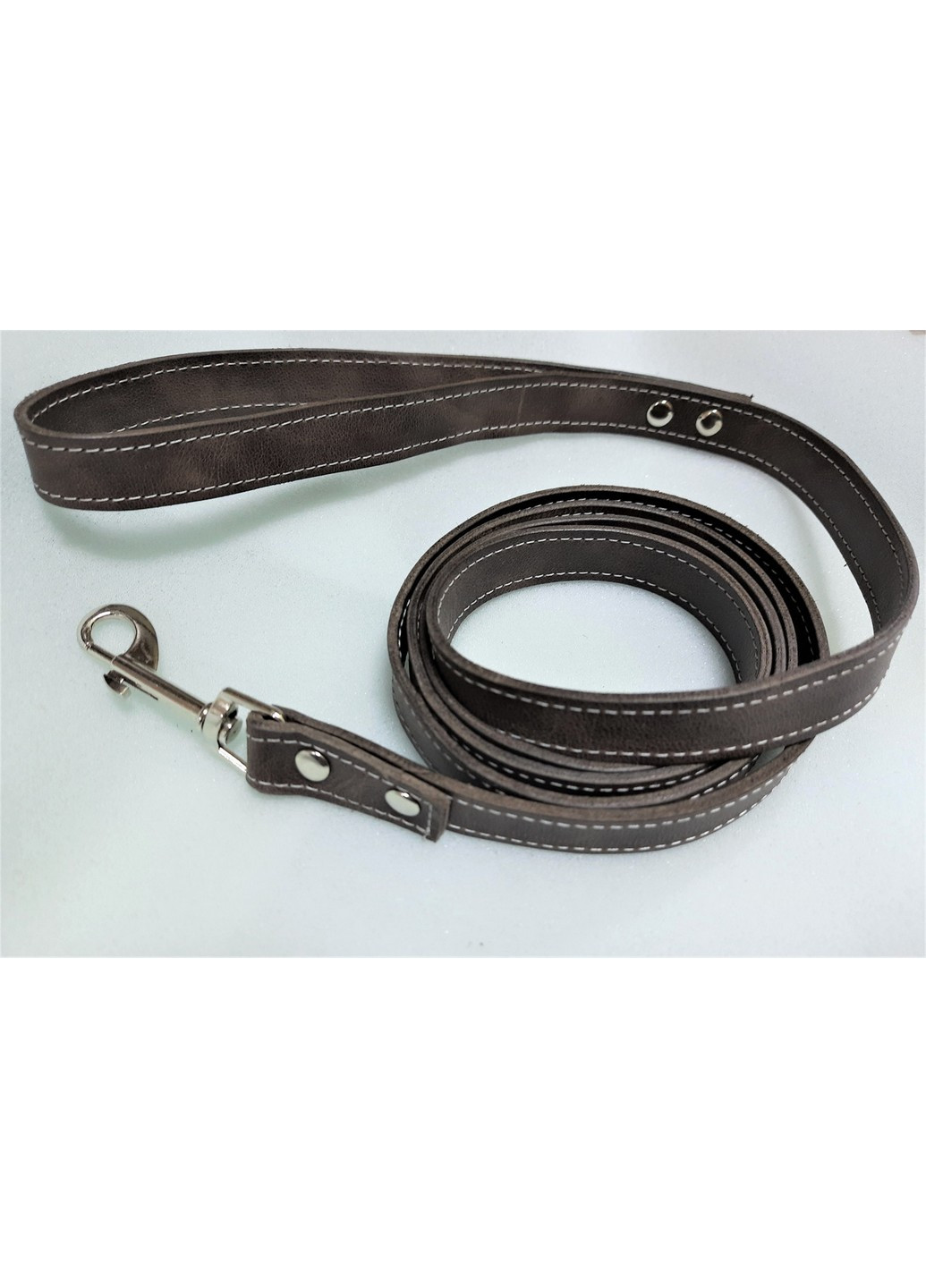 Шкіряний повідець для собаки 200х2 см Lockdog (259090959)