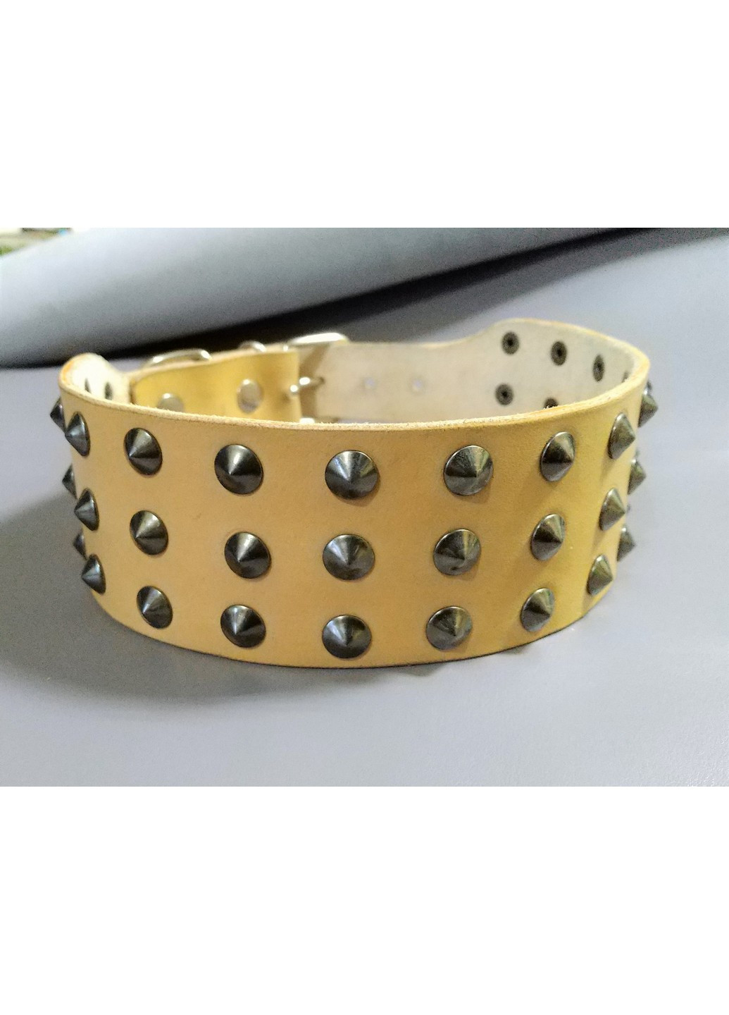 Кожаный ошейник для собаки L(45-55 см) Lockdog (259092057)